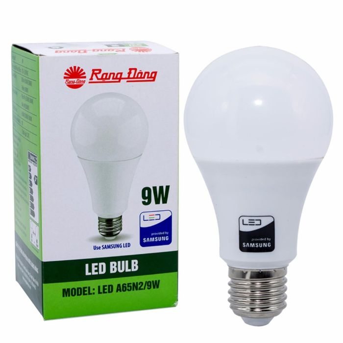 Giới thiệu chung về bóng đèn led đui xoáy Rạng Đông