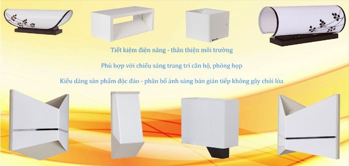 Các loại đèn led gắn tường của Rạng Đông