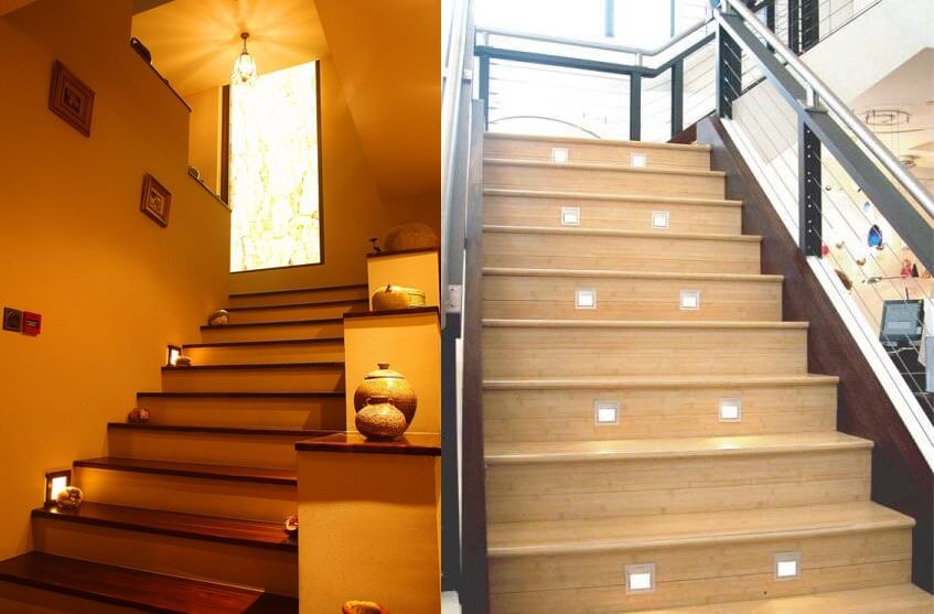 Kinh nghiệm lựa chọn đèn led chiếu sáng cầu thang