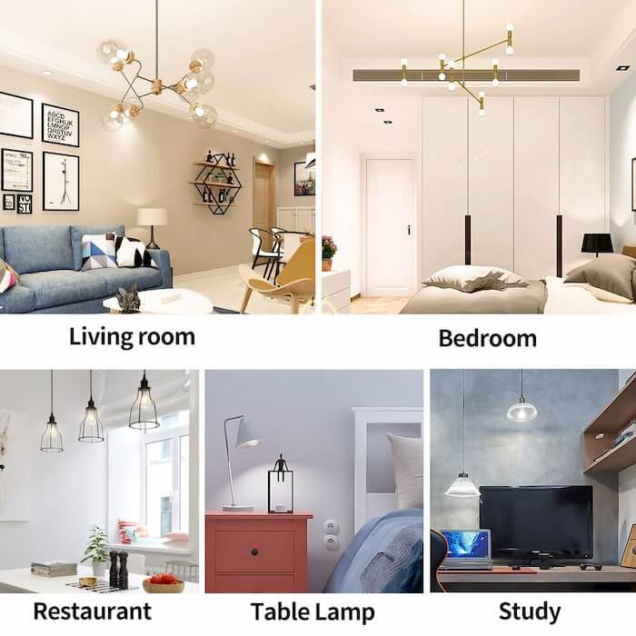 Đèn led dùng để treo trần có thể lắp đặt được tại nhiều không gian