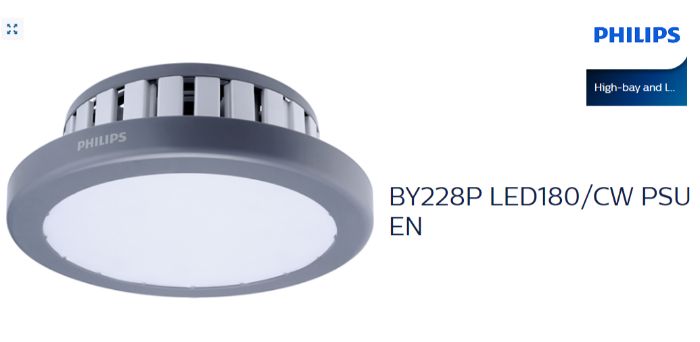 Sản phẩm đèn led của Philips có tuổi thọ cao và tiết kiệm điện năng