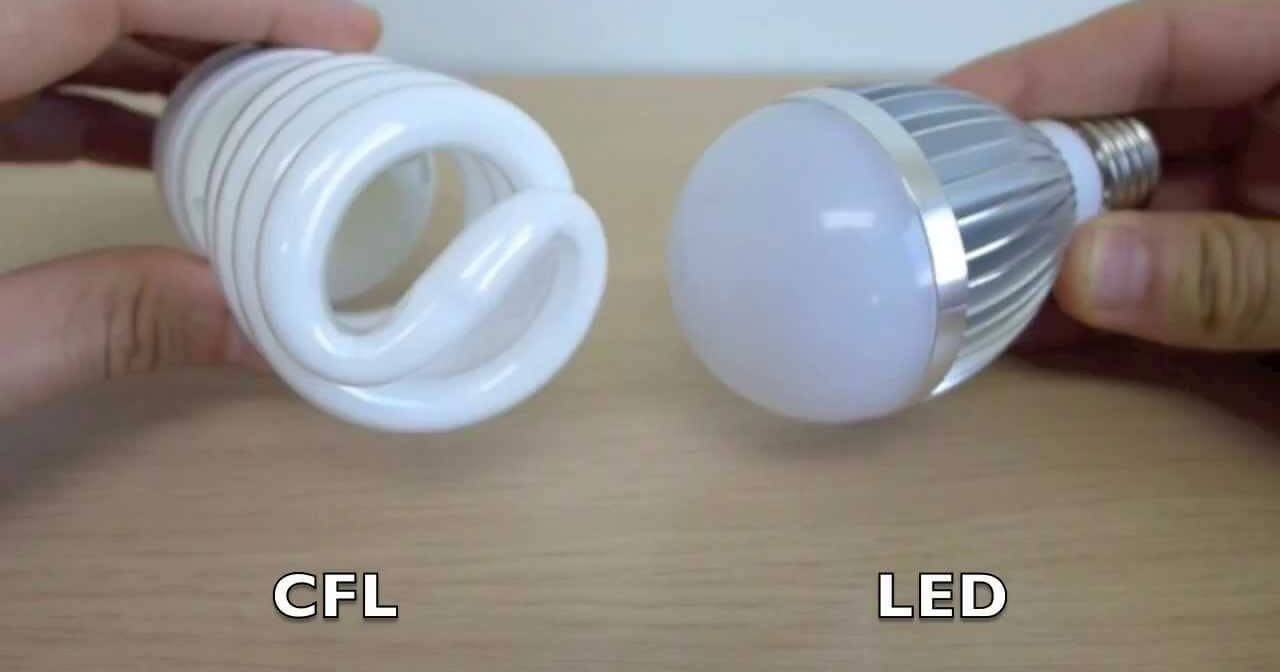 Khả năng tiết kiệm điện của đèn led cao hơn đối với compact
