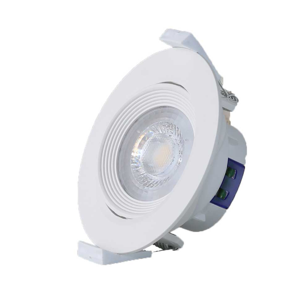 Đèn chiếu điểm Rạng Đông xoay góc âm trần AT02XG 76/6.5W.DA